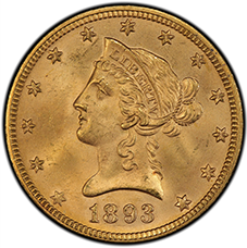 1893, 10 USD "Liberty Head"