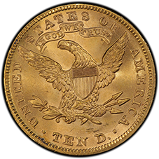 1893, 10 USD "Liberty Head"