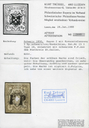 5 Rp. schwarz-karmin-dunkelblau, Type 18