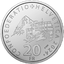 2024, 20 Fr. Gedenkmünze &quot;Schilthorn&quot;