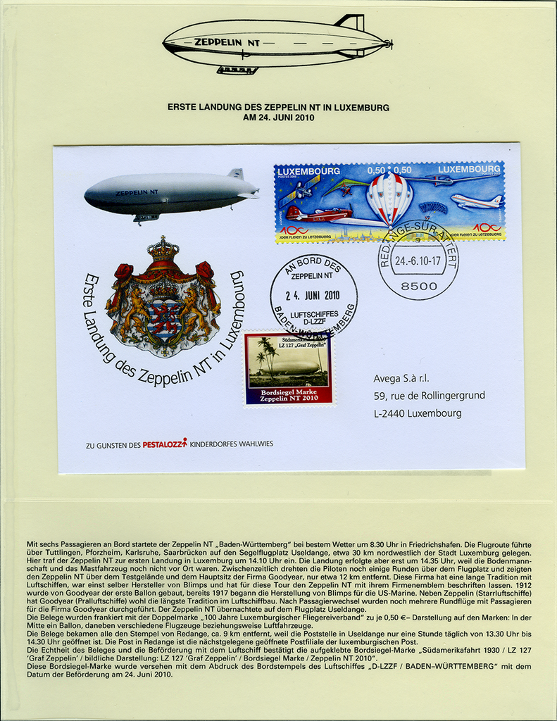 1938-2020, Zeppelin, Spezial-Dokumentation