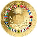 2025, 5 Unzen "100 Jahre 100 Franken Goldvreneli"