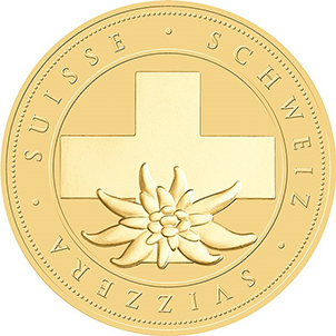 2025, 5 Unzen "100 Jahre 100 Franken Goldvreneli"