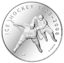 2008, 20 Fr. Gedenkmünze &quot;100 Jahre Eishockey&quot;