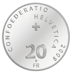 2009, 20 Fr. Gedenkmünze &quot;100 Jahre Brienz-Rothorn-Bahn&quot;