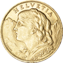 1925, 100 Fr. Gold-Vreneli