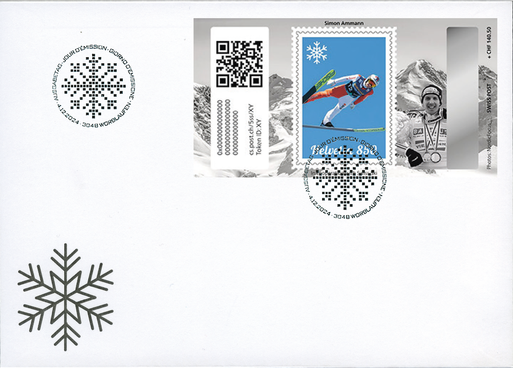 2024, Crypto Stamps 5.0 &quot;Silber Edition&quot; komplett