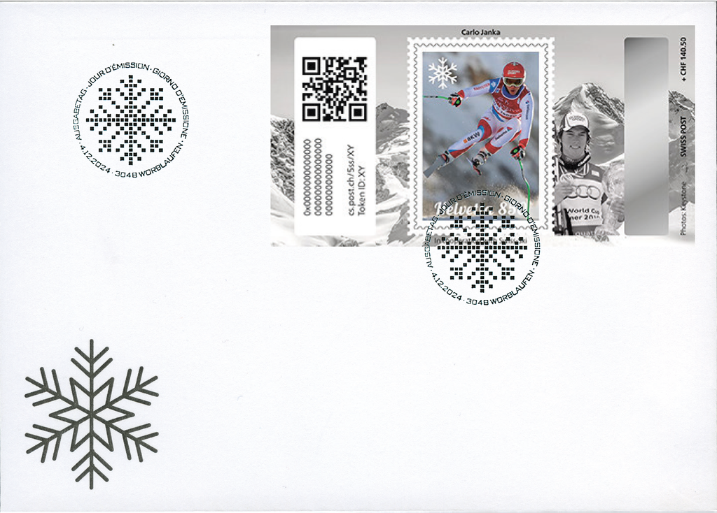 2024, Crypto Stamps 5.0 &quot;Silber Edition&quot; komplett
