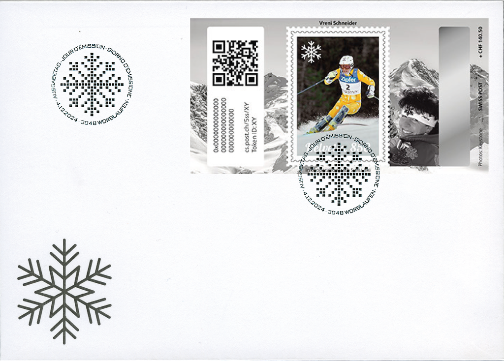 2024, Crypto Stamps 5.0 &quot;Silber Edition&quot; komplett