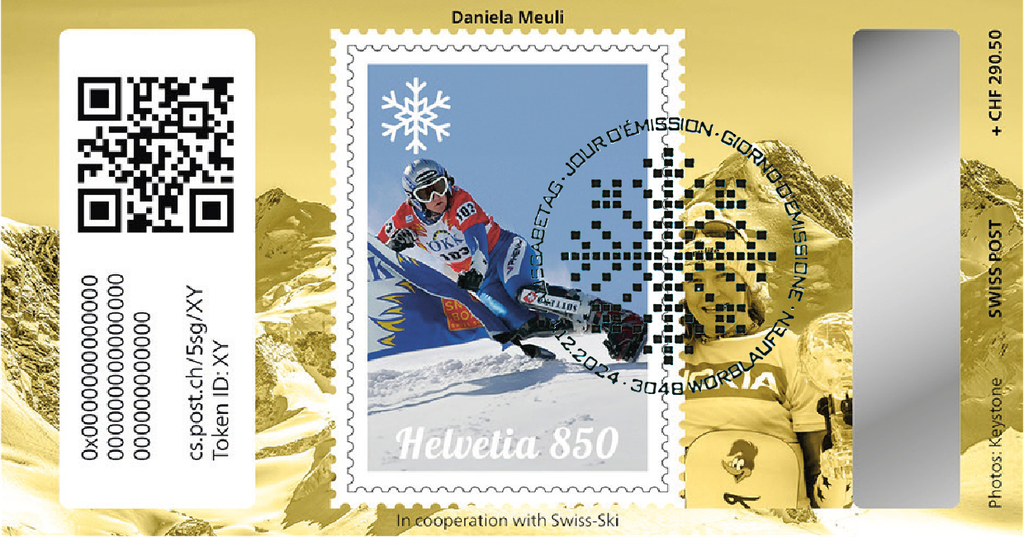 2024, Crypto Stamps 5.0 &quot;Gold Edition&quot; komplett