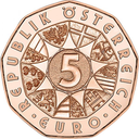 2024, 5 Euro &quot;Ski-Weltmeisterschaft&quot;, Österreich