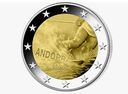 2024, 2 Euro &quot;100 Jahre Skisport Andorra, Spanien