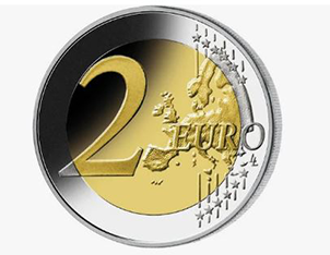 2024, 2 Euro &quot;100 Jahre Skisport Andorra, Spanien