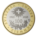 2025, 100 Jahre 100 Franken Goldvreneli