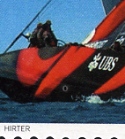 90 Rp. Alinghi - Switzerland, Abart:"Markanter Putzer"