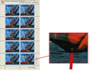 90 Rp. Alinghi - Switzerland, Abart:"Markanter Putzer"