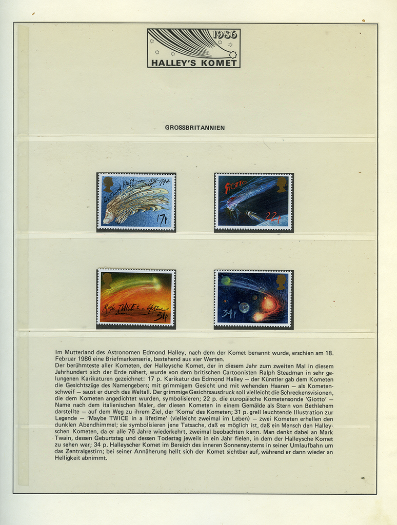 1985-1986, Wiederkehr des Halleyschen Kometen, Spezial-Dokumentation