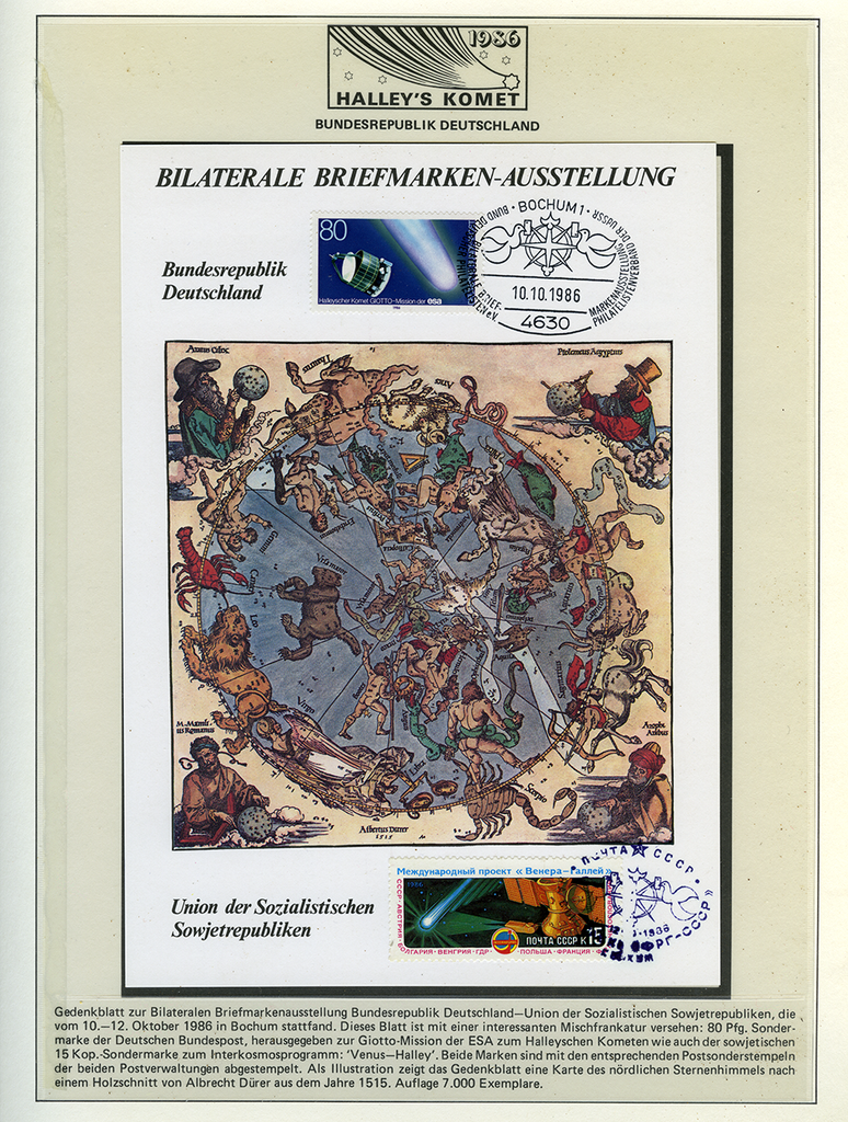 1985-1986, Wiederkehr des Halleyschen Kometen, Spezial-Dokumentation
