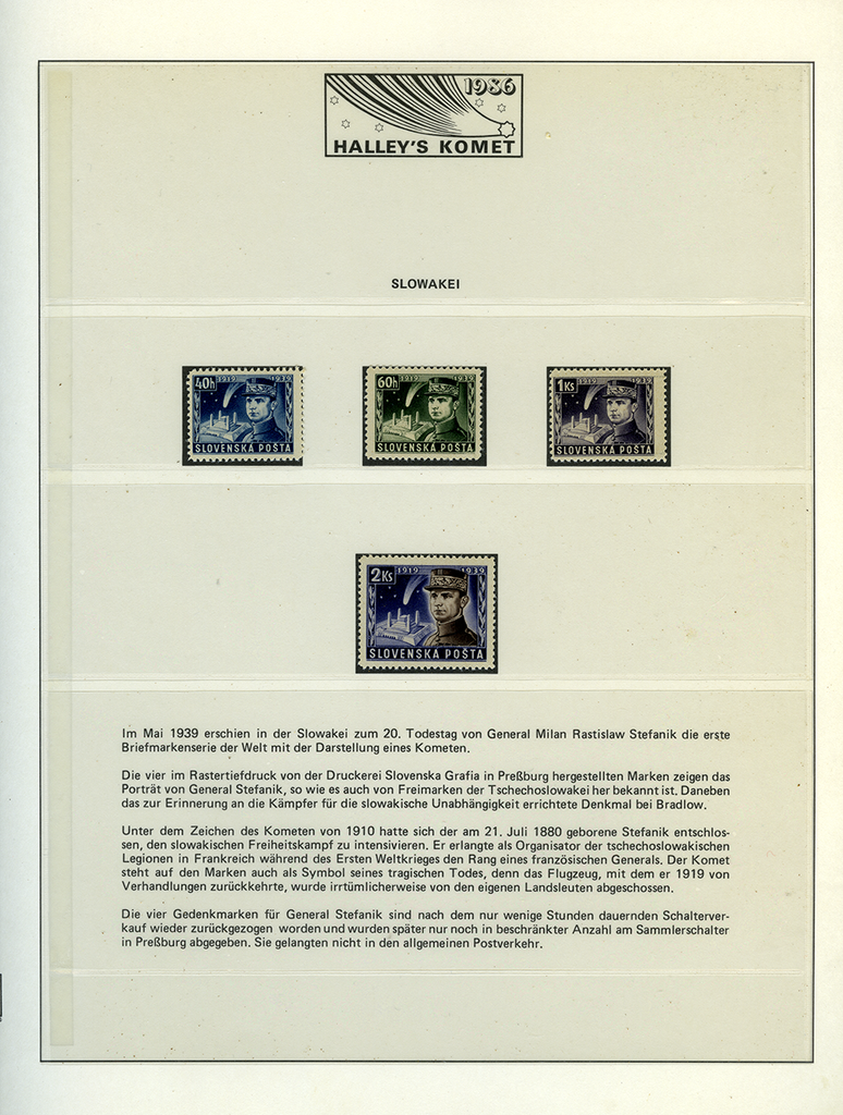 1985-1986, Wiederkehr des Halleyschen Kometen, Spezial-Dokumentation