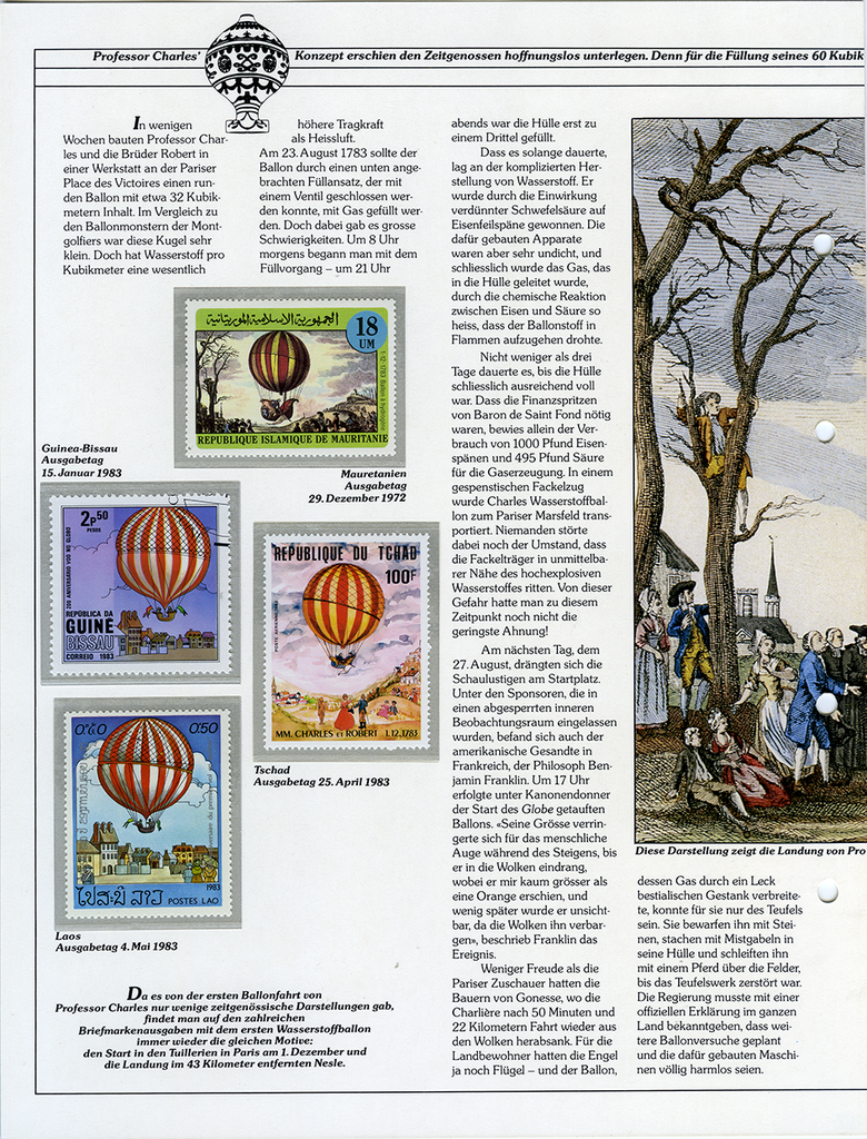 Die Geschichte der Luftfahrt-Spezial-Sammlung