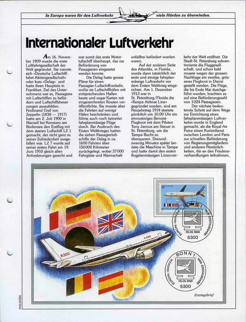 Die Geschichte der Luftfahrt-Spezial-Sammlung