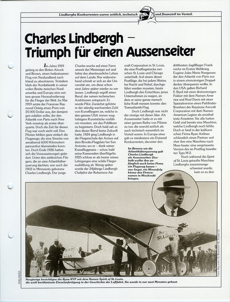 Die Geschichte der Luftfahrt-Spezial-Sammlung