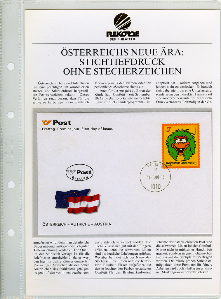 Rekorde der Philatelie - Spezialsammlung mit über 110 Kapiteln , in drei gewichtigen Ordnern.