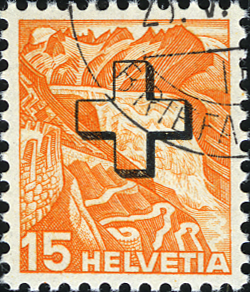 1938, Landschaftsbilder in Stichtiefdruck