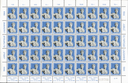 30 Rp. Apollo, blau-grauschwarz, Retouchen und Rastfehler: 261w.3.01, 261w.4.03, 261w.4.08, 261w.4.09