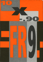 90 Rp. A-Post, "Stark verschobener Schnitt"