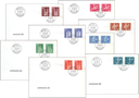 1963-1968, Postgeschichtliche Motive und Baudenkmäler