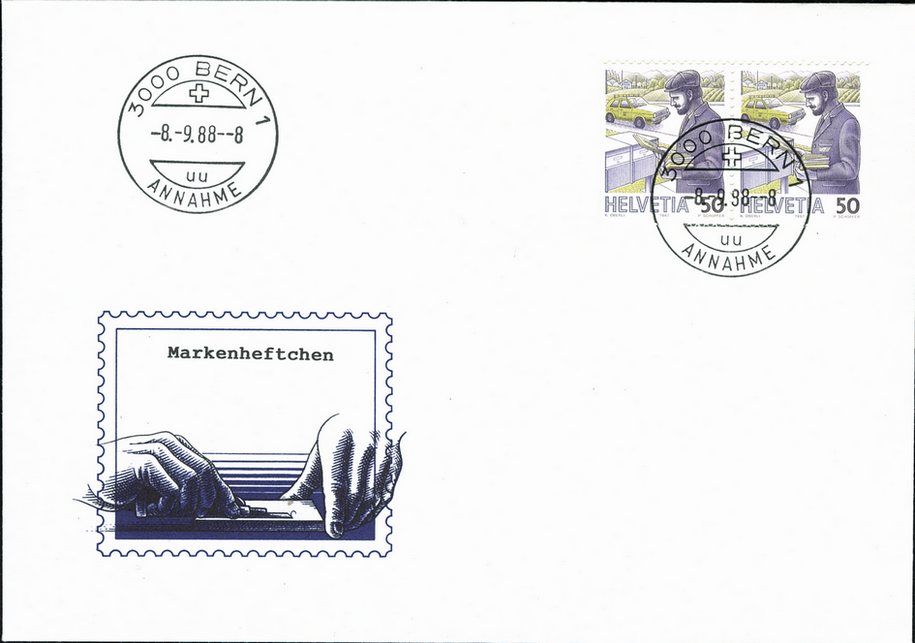 50 Rp. Postbote heute