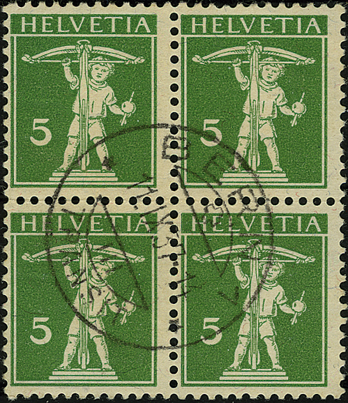 5 Rp. Tellknabe, Type 2