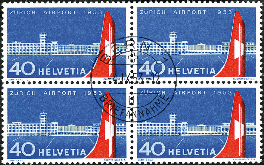 40 Rp. Flughafen Zürich
