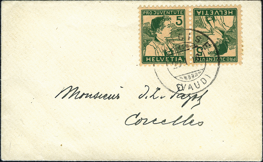 5+5 Rp. Appenzeller Knabe, grün