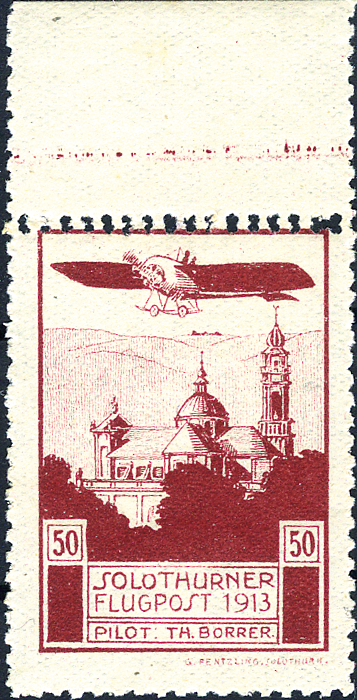 50 Rp. Solothurn, "Doppelzähnung"