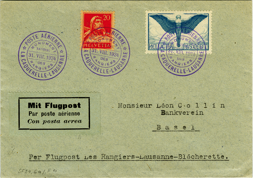 65 Rp. blau-hellblau