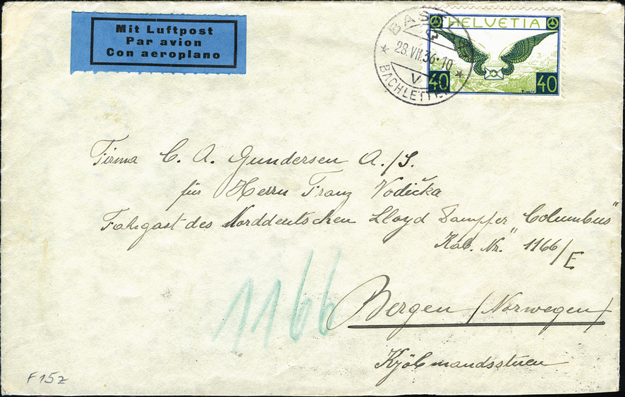 40 Rp. blau-gelbgrün