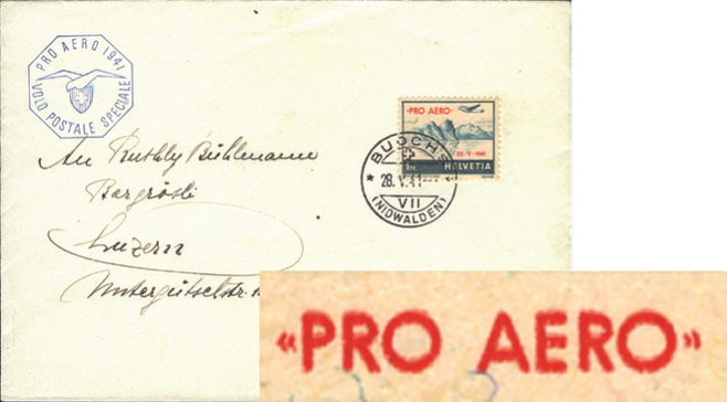 1 Fr. Vierwaldstättersee, "Aufdruck gequetscht"