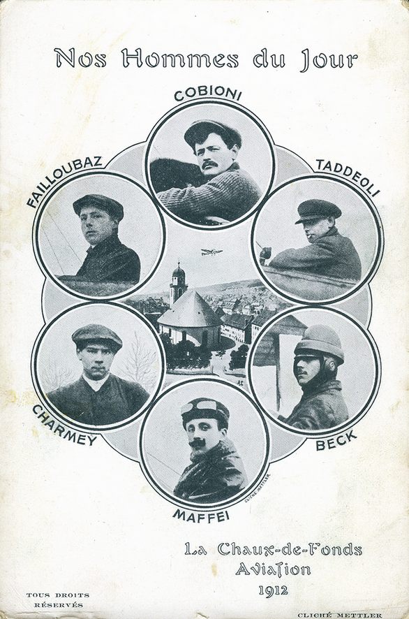 1912, Flugtag La Chaux de Fonds