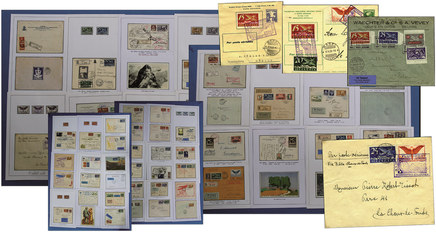 1923-1929, Flugpost-Spezialkollektion