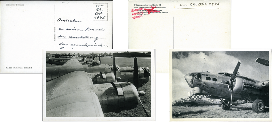 1945, USA Bomber-Ausstellung Dübendorf