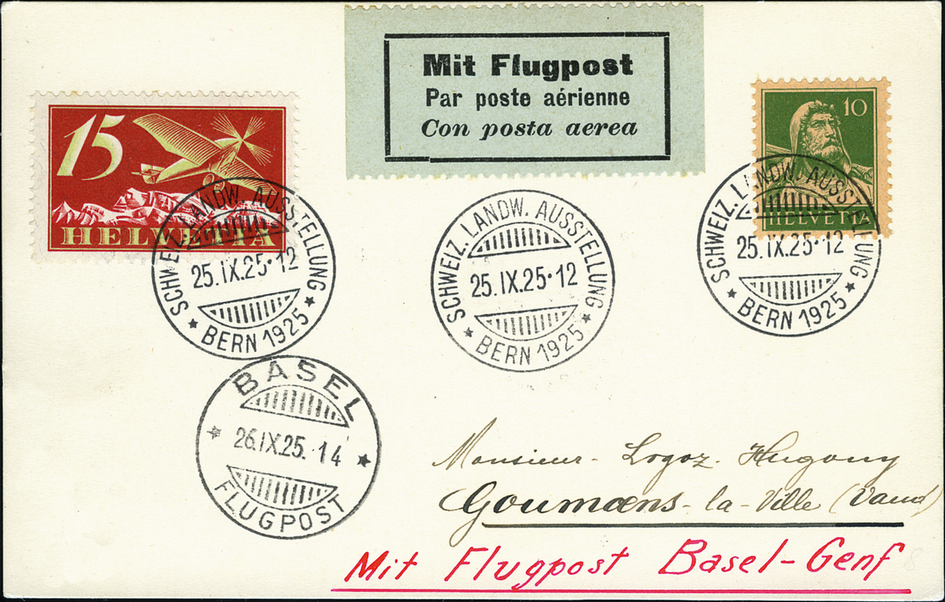 1925, Basel - Genf