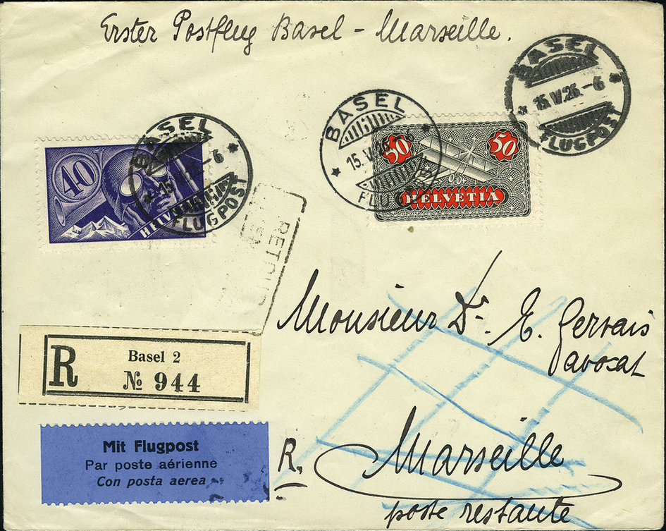 1926, Basel - Marseille