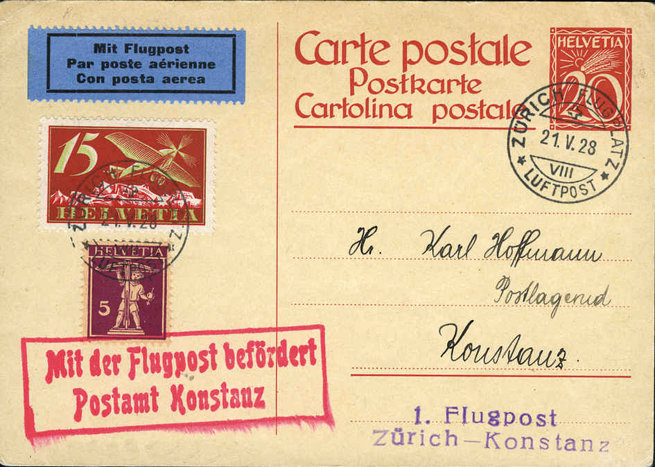 1928, Zürich -Konstanz