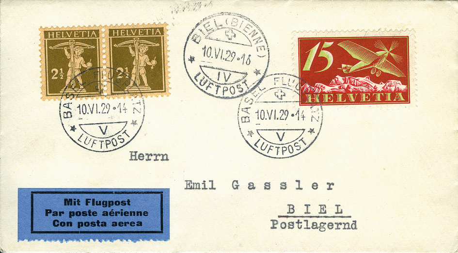 1929, Basel - Biel