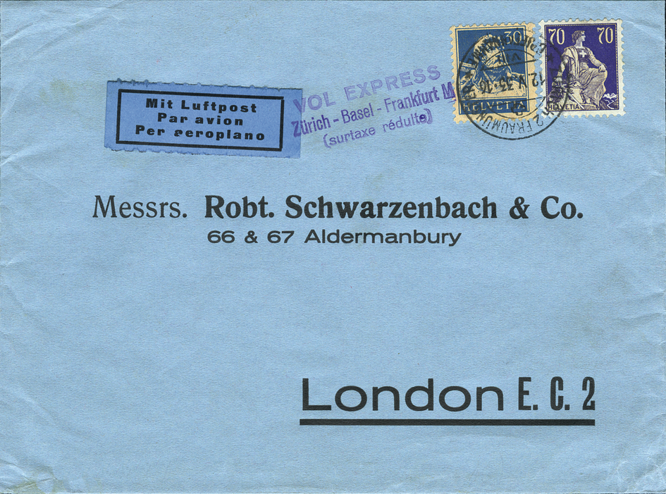 1933, Basel - Frankfurt