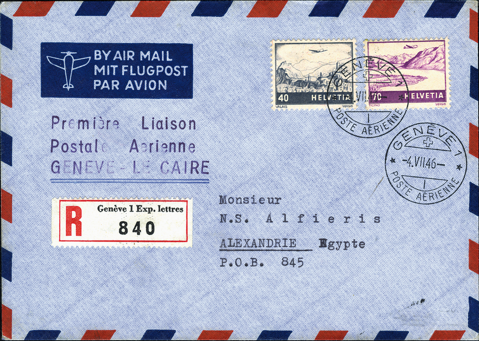 1946, Genf - Cairo