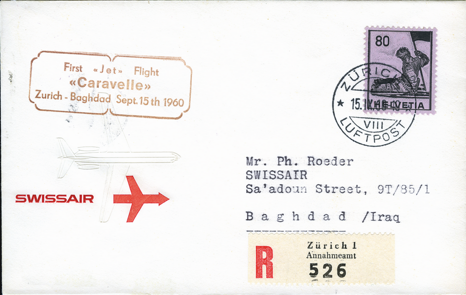 1960, Zürich - Baghdad