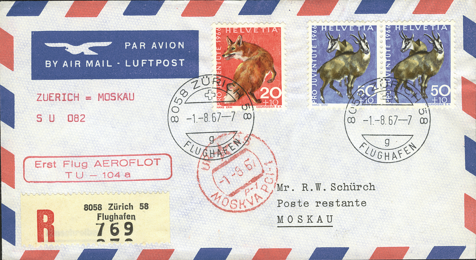 1967, Zürich - Moskau
